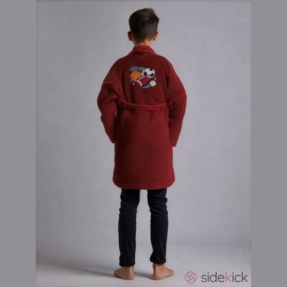 Urban Pipeline Belted Bathrobe Boy's M 8/10 Star Player